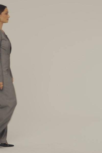 Heather Grey Power Move Bodysuit