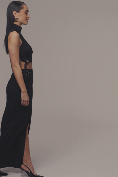 Black Behind The Scenes Dress