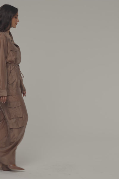 Mauve Explorer Sheer Jacket
