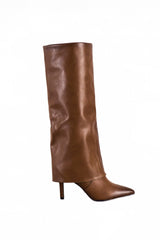 Chocolate Passage Faux Leather Boots