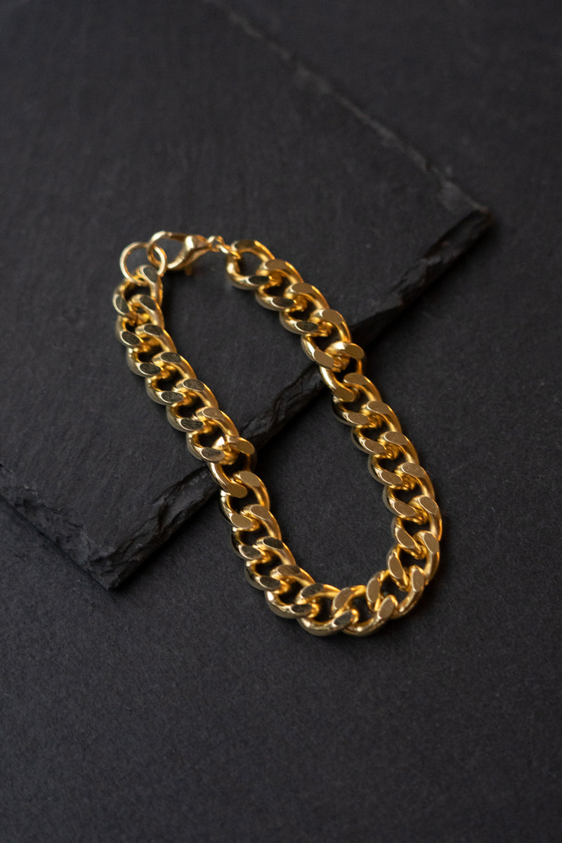 Gold Darius Chain Bracelet - JLUXLABEL - Jewelry