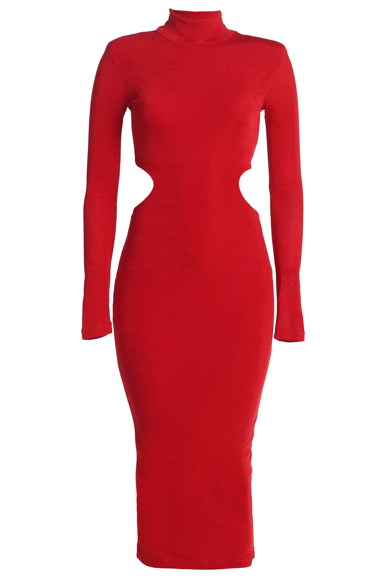 Tango Red Made For You Dress - JLUXLABEL