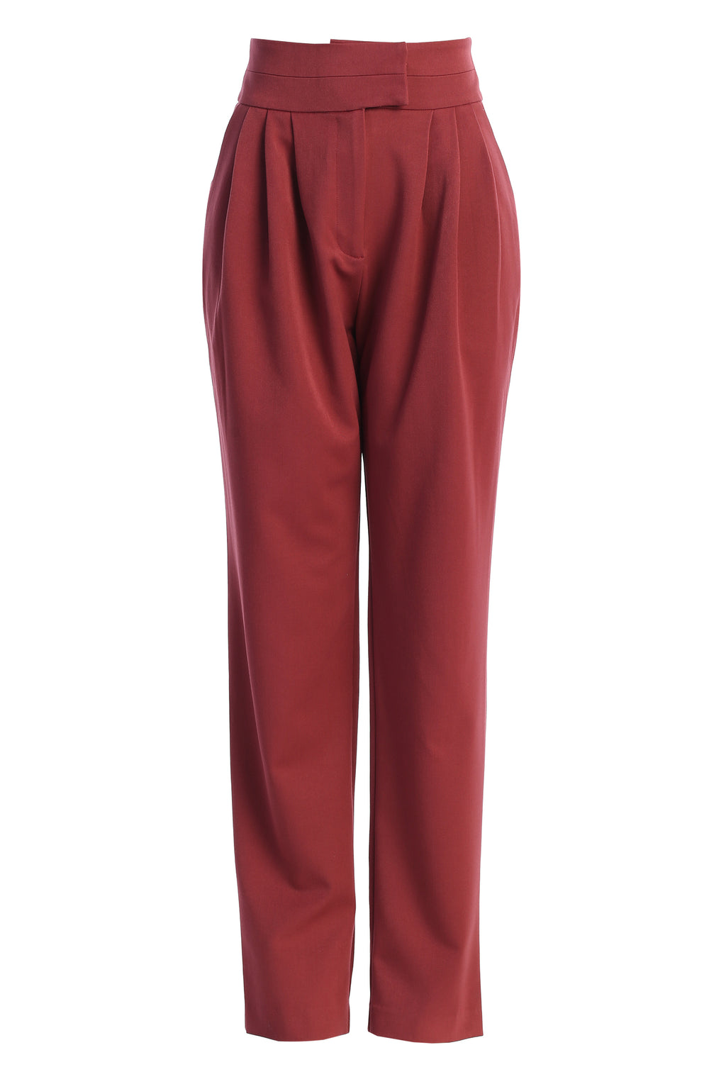 Berry Aerin Trousers | JLUXLABEL