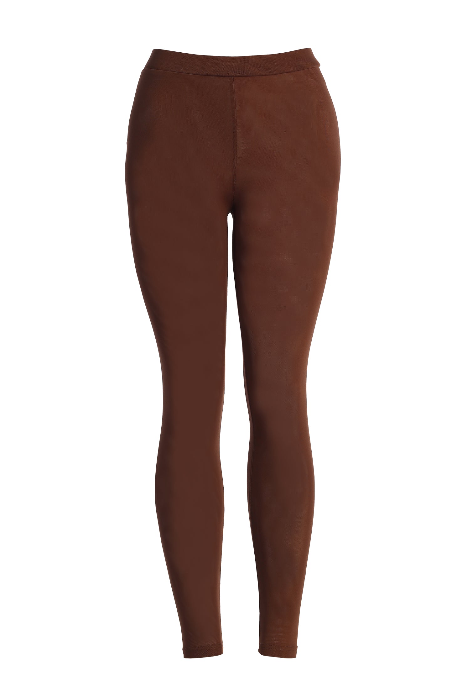 Chocolate Nina Mesh Pants - JLUXLABEL