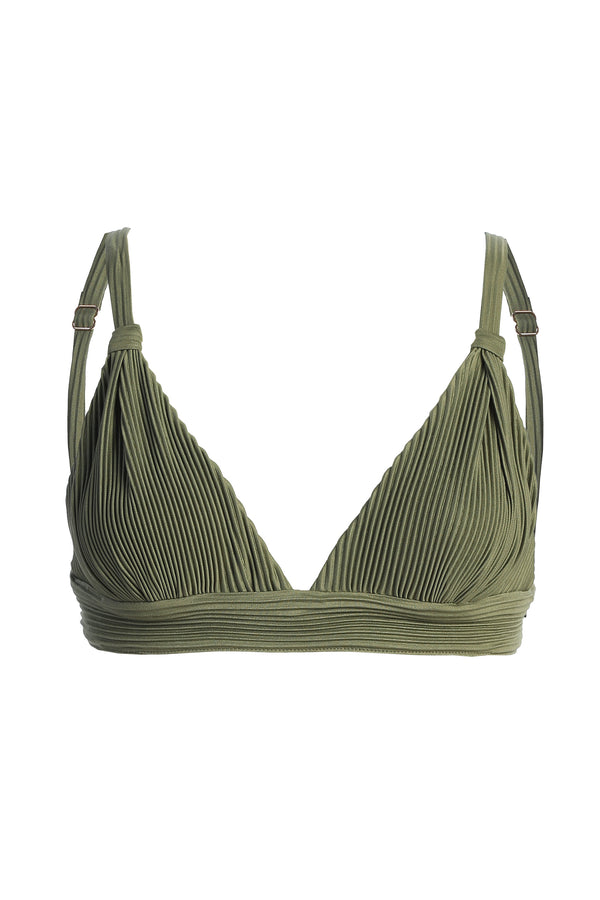 Olive Going Steady Bralette Top - JLUXLABEL