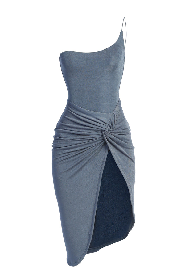 Slate New Flame Slinky Skirt Set - JLUXLABEL