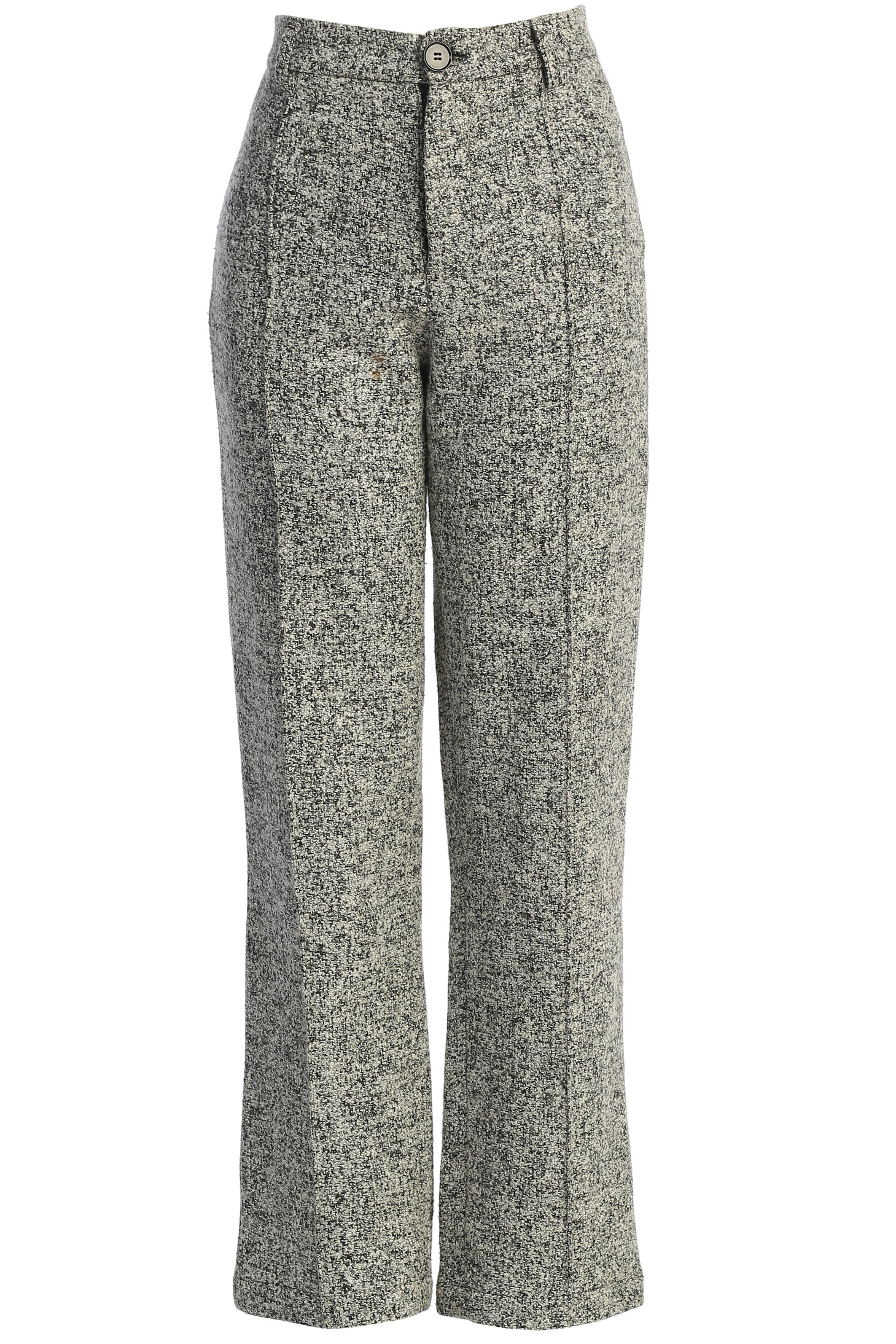 Lt. Grey Stay Sharp Tweed Trouser - JLUXLABEL