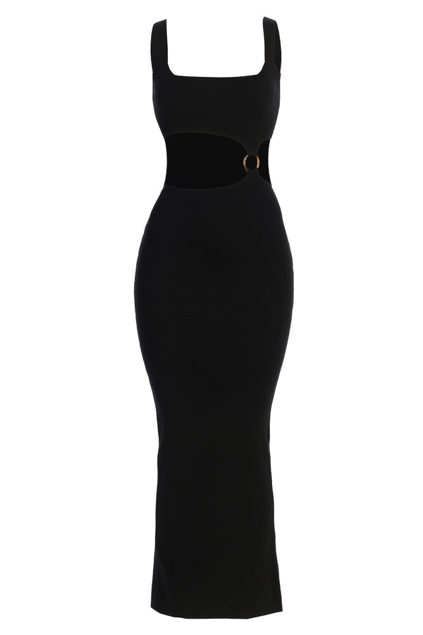 Noir Time After Time Dress - JLUXLABEL - black