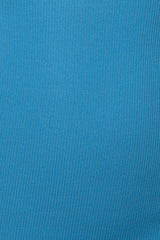 Blue Ruth One Shoulder Dress - JLUXLABEL