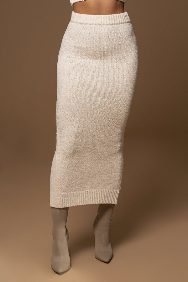 Plus Size Compact Stretch Corset Seamed Midi Skirt