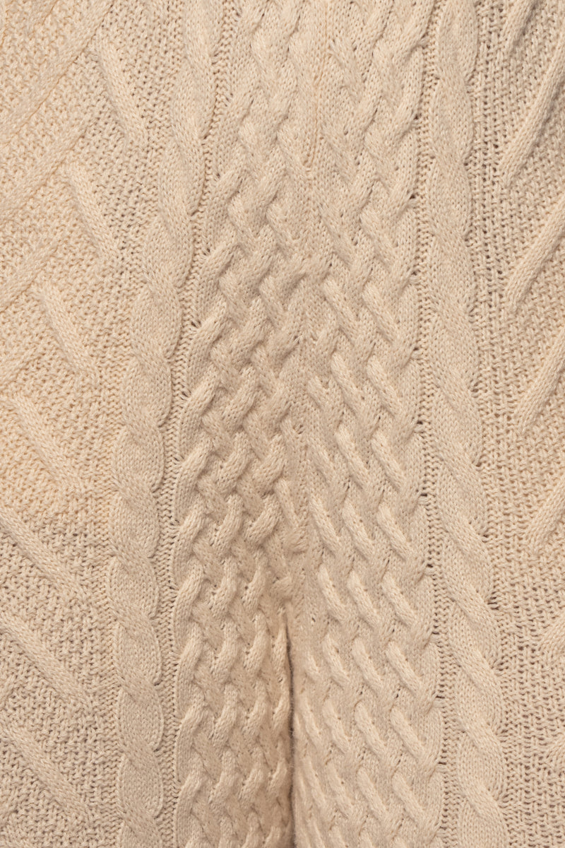 Buttercream Davina Sweater Knit Bustier Top - JLUXLABEL