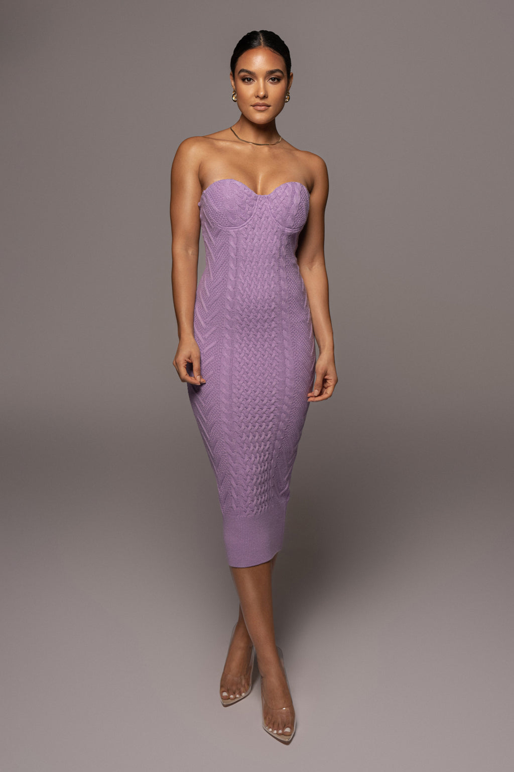 Lilac Shades Of You Bustier Dress