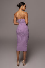 Lilac Shades Of You Bustier Dress - JLUXLABEL