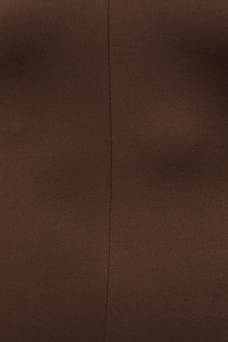 Chocolate Alo Double Layer Jumpsuit - JLUXLABEL