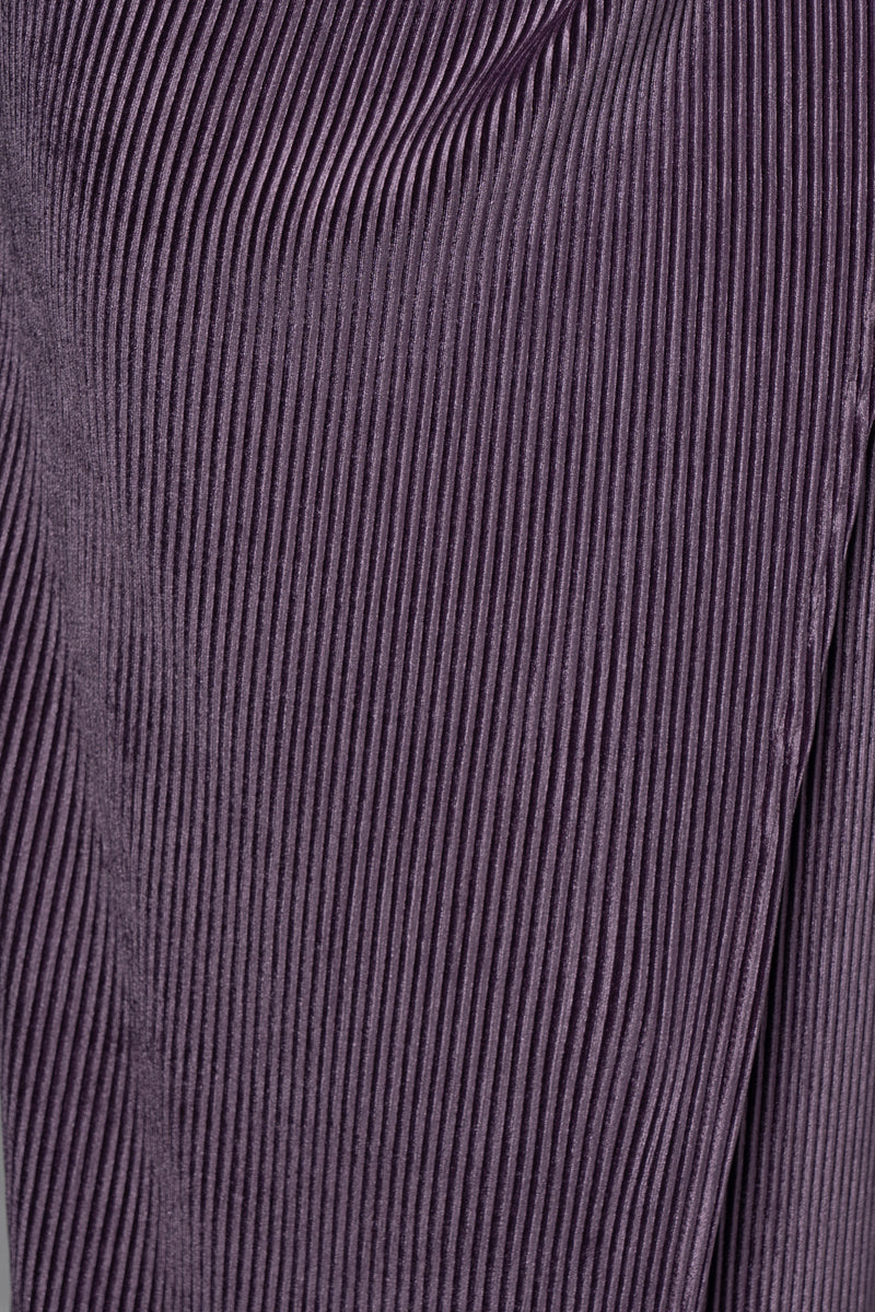 Purple True Bliss Maxi Skirt - JLUXLABEL