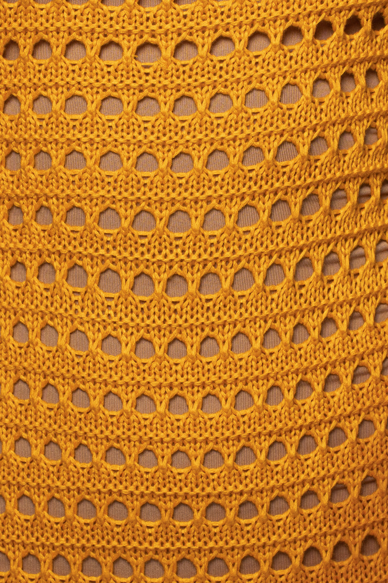 Black Palmas Crochet Maxi Dress