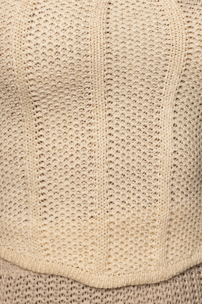 Ivory Shore Thing Crochet Top - JLUXLABEL