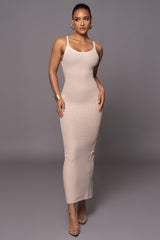 Tan Back To You Midi Dress - JLUXLABEL - Cabana Collection - Spring Summer