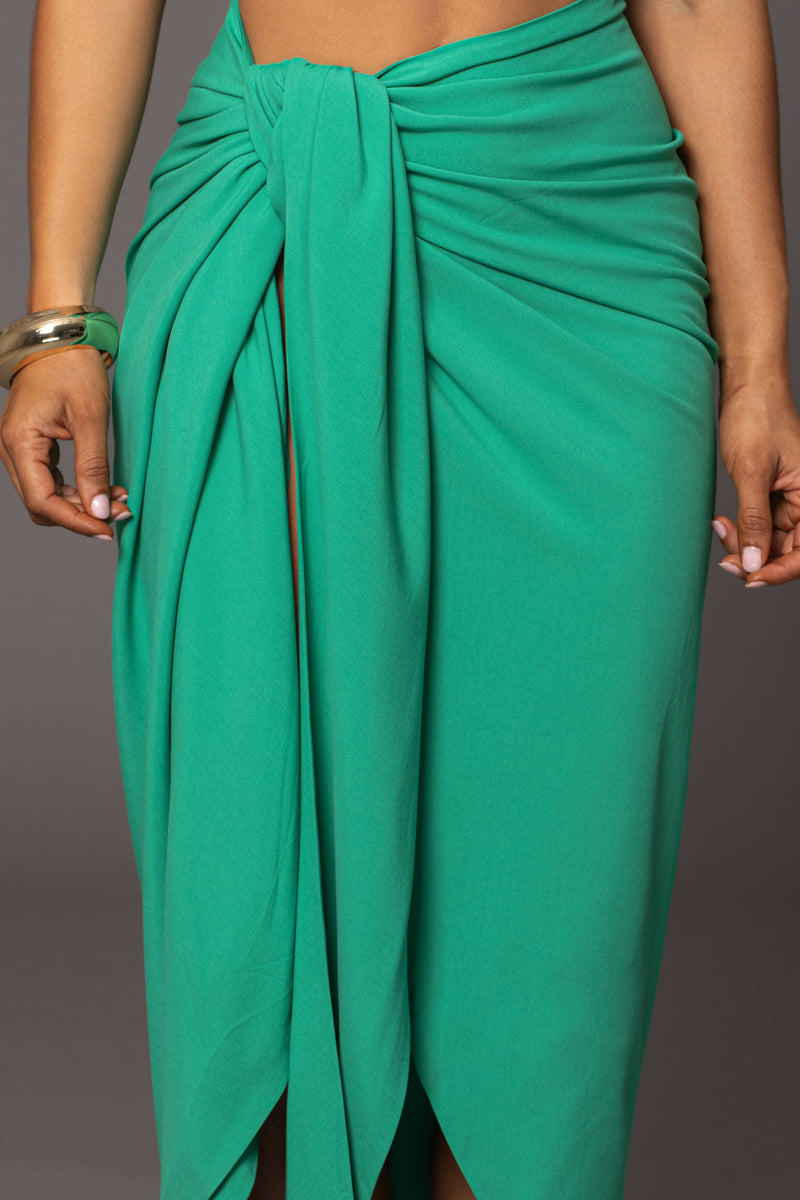 Green Sahara Dress- JLUXLABEL - Spring Summer Fashion
