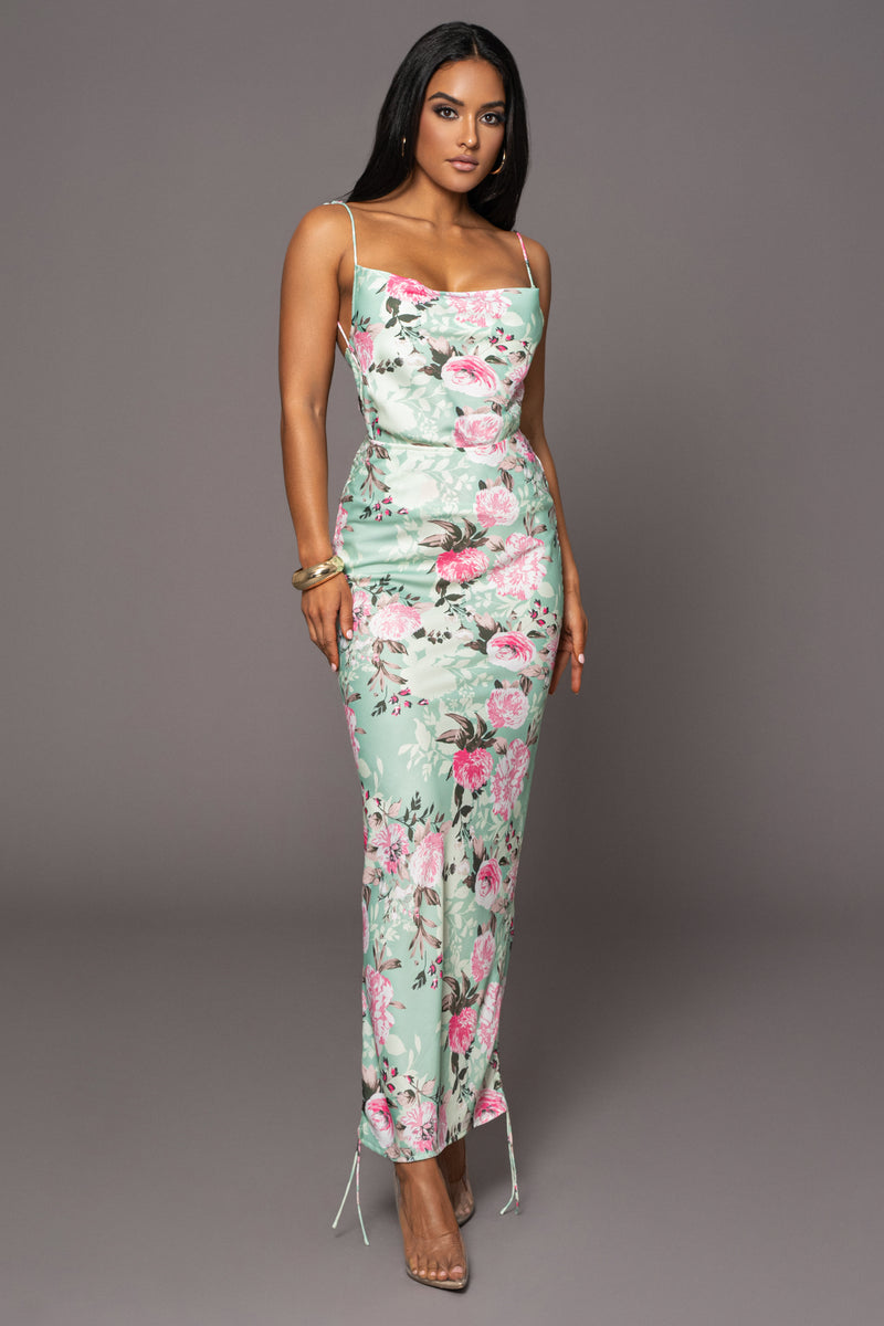 Mint Florence Ruched Skirt Set- JLUXLABEL - Spring Summer Fashion