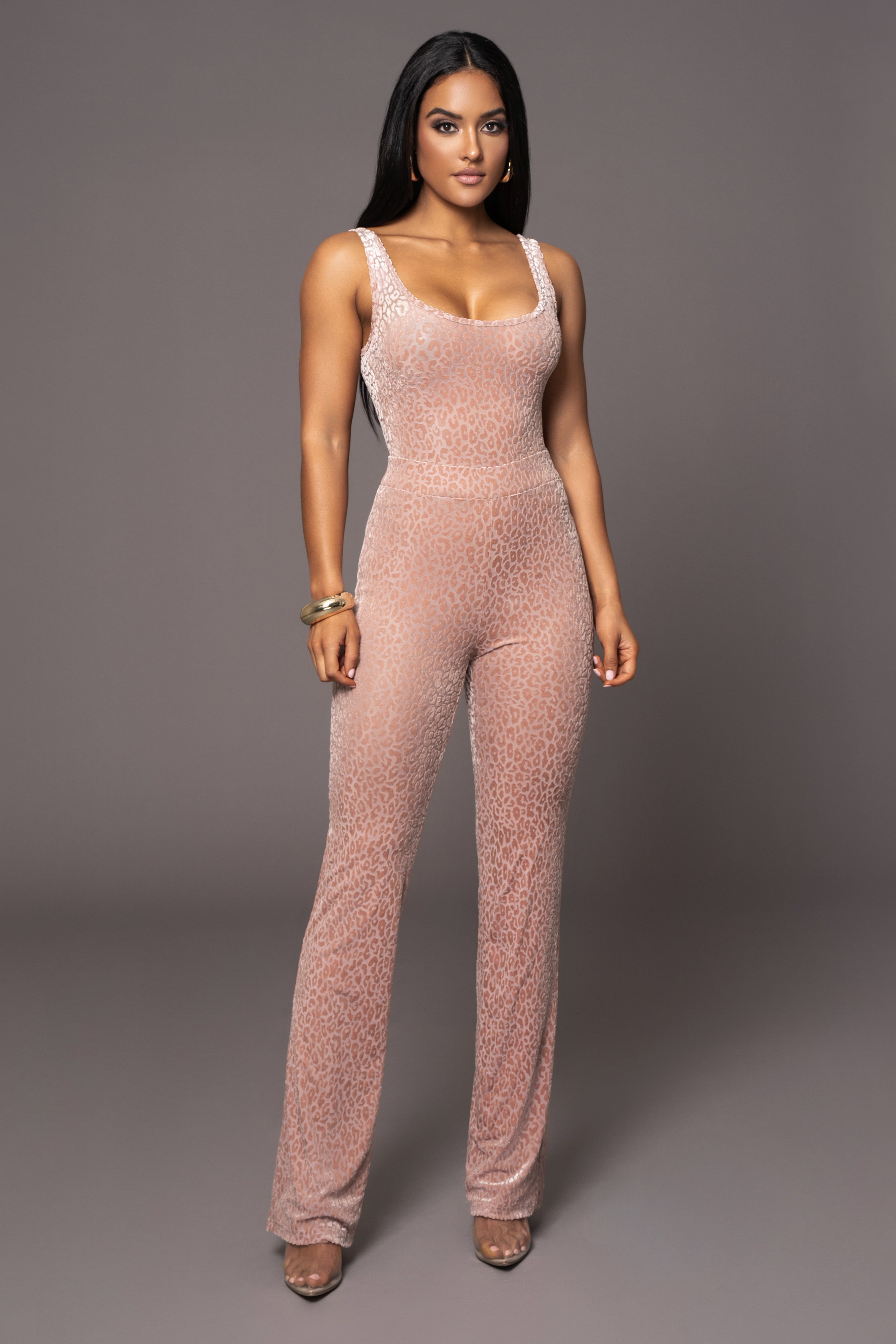 Blush Won't Be Tamed Leopard Tank - JLUXLABEL