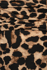 Leopard Veda One Shoulder Bodysuit - JLUXLABEL