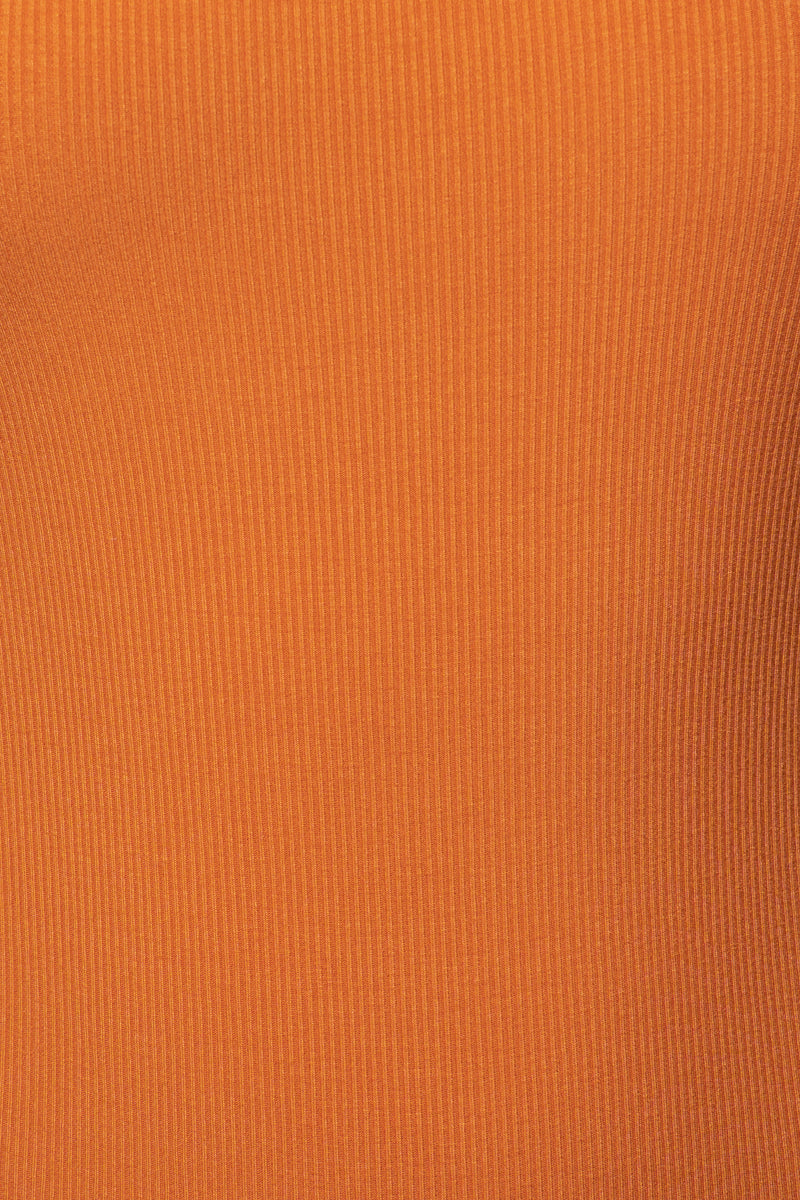 Orange Risk Taker Bodysuit - JLUXLABEL