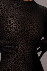 Noir Fierce Moves Jumpsuit Set - JLUXLABEL - Animal Print - Untamed - black