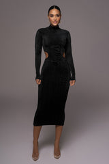 Black Made For You Dress - JLUXLABEL