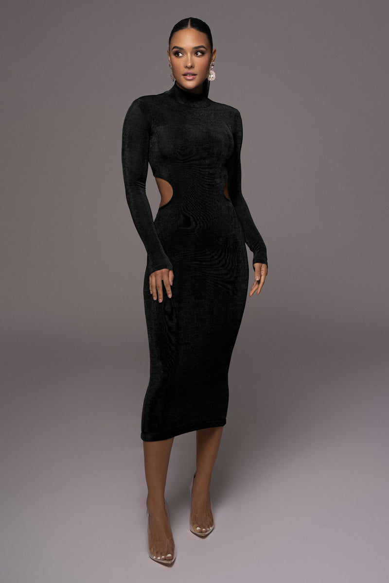 Black Made For You Dress - JLUXLABEL