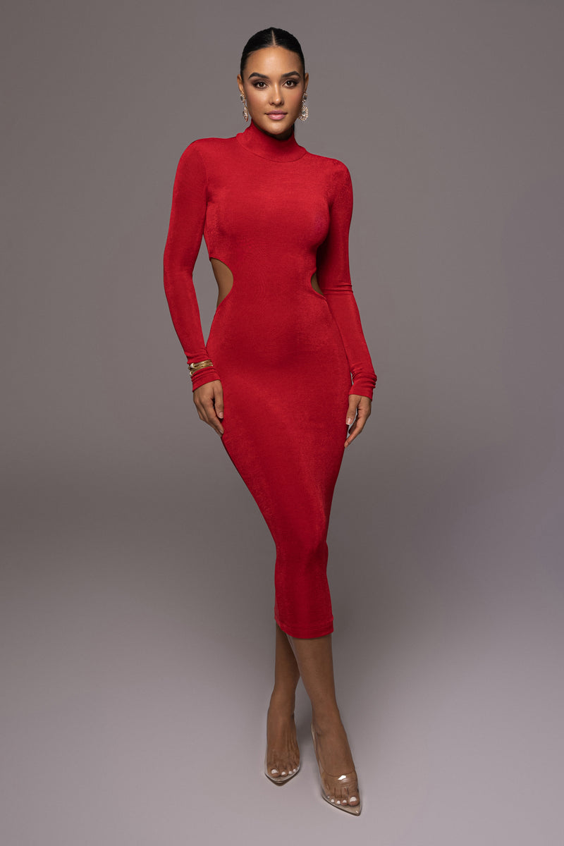 Tango Red Made For You Dress