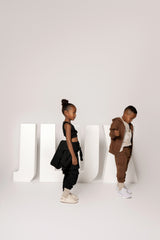 Black Lillie Kids Fleece Top - JLUXLABEL