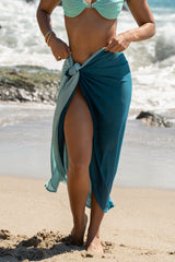 Blue Uncharted Waters Sarong - JLUXLABEL - Spring Summer Fashion