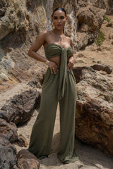 Olive Arya Two Piece Set - JLUXLABEL - Cabana Collection - Spring Summer